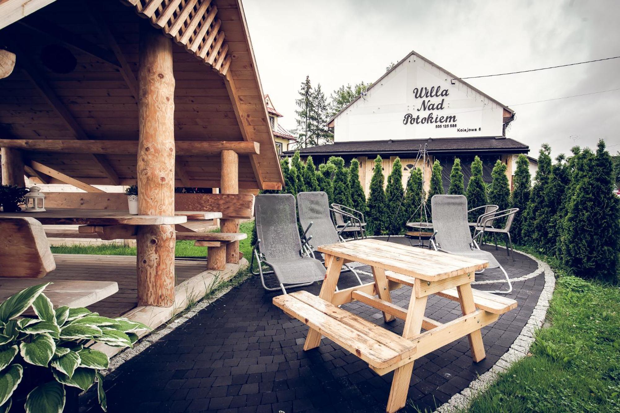 Willa Nad Potokiem Czarny Dunajec Exteriör bild